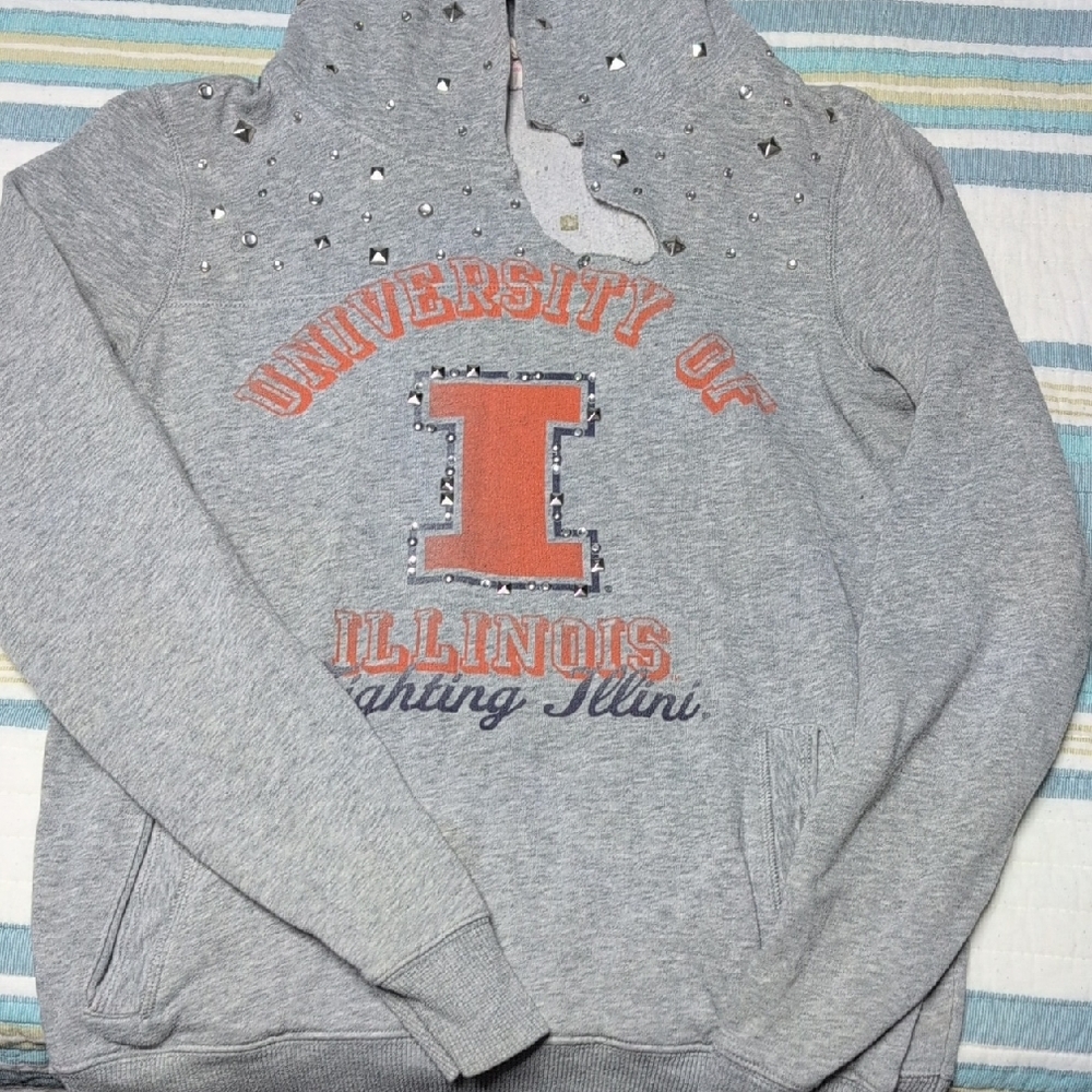Victoria's Secret Pink Gray Hoodie